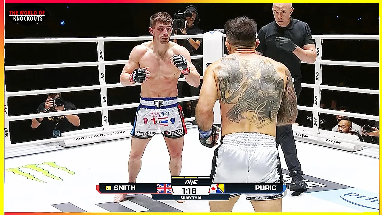 Denis Puric (Bosnia) vs Jacob Smith (United Kingdom) - Muay Thai HD