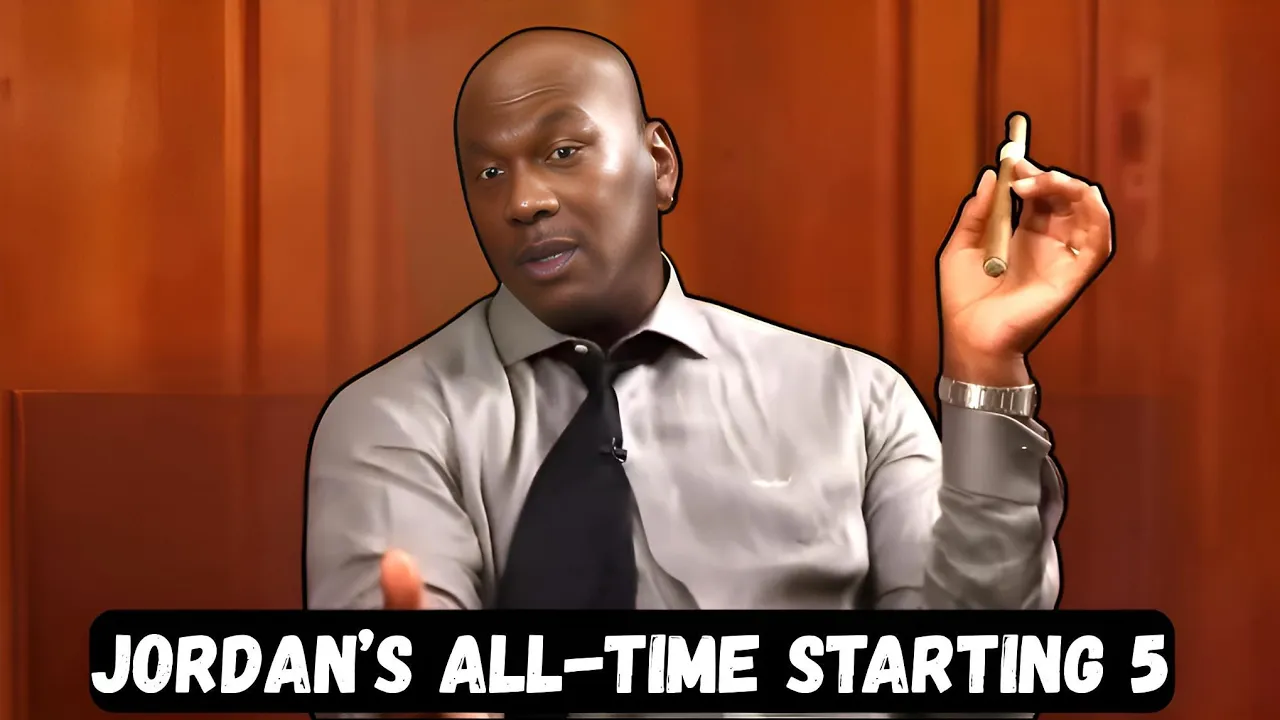 Michael Jordan REVEALS his All-time Starting 5