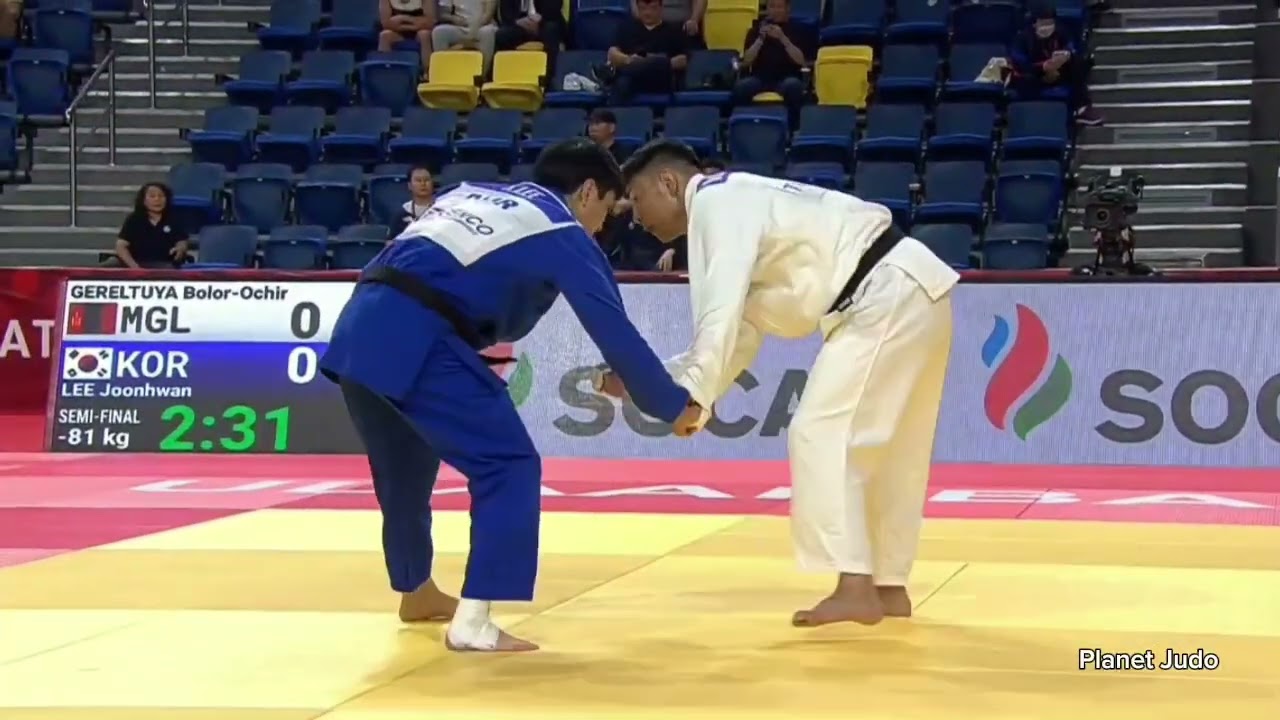 Bolor-Ochir GERELTUYA 🇲🇳 🆚️ Joonhwan LEE 🇰🇷 | полуфинал /-81кг | Большой Шлем Улан-Батор 2023 