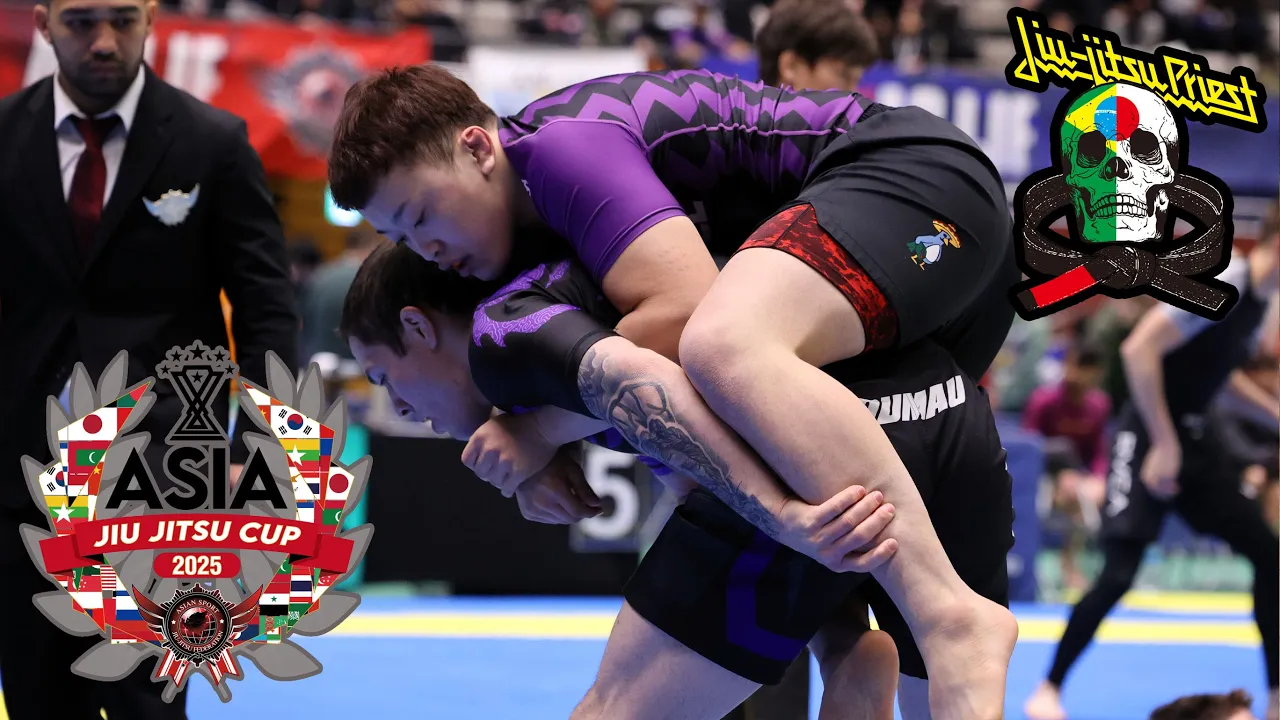 【FULL FIGHT】グスタボ・ツボネ vs 大嶋聡承 / ASJJF ASIA CUP 2025 【ブラジリアン柔術】 background