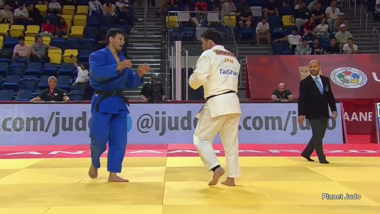 Aaron WOLF 🇯🇵 🆚 Niiaz BILALOV 🇷🇺 | 2 раунд/-100кг | Большой Шлем Улан-Батор 2023 