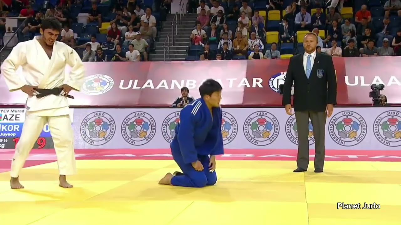 Murad FATIYEV 🇦🇿 🆚️ Juyeop HAN 🇰🇷 | 2 раунд/-90кг | Большой Шлем Улан-Батор 2023 
