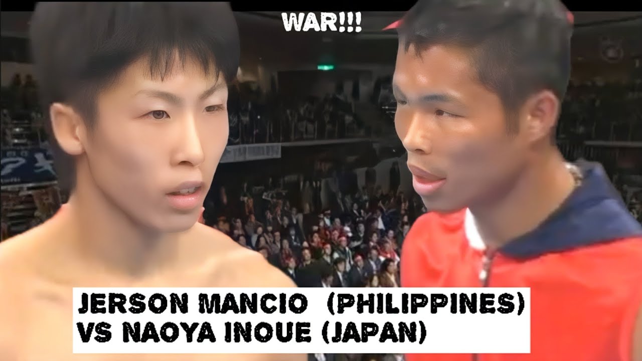 *TKO* JERSON MANCIO (PHILIPPINES) VS NAOYA INOUE (JAPAN) OPBF LIGHT FLYWEIGHT TITLE!