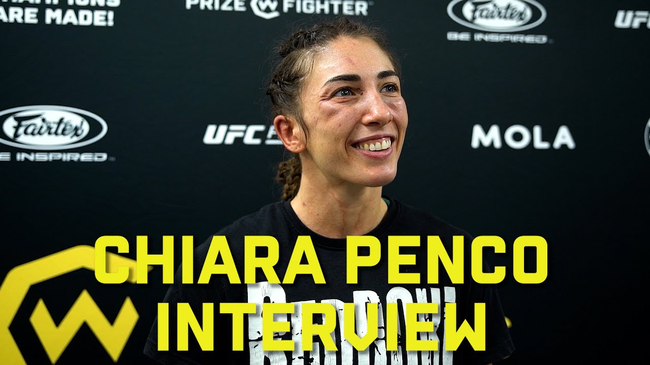 Chiara Penco Post-Fight Interview | CW 195 Rome