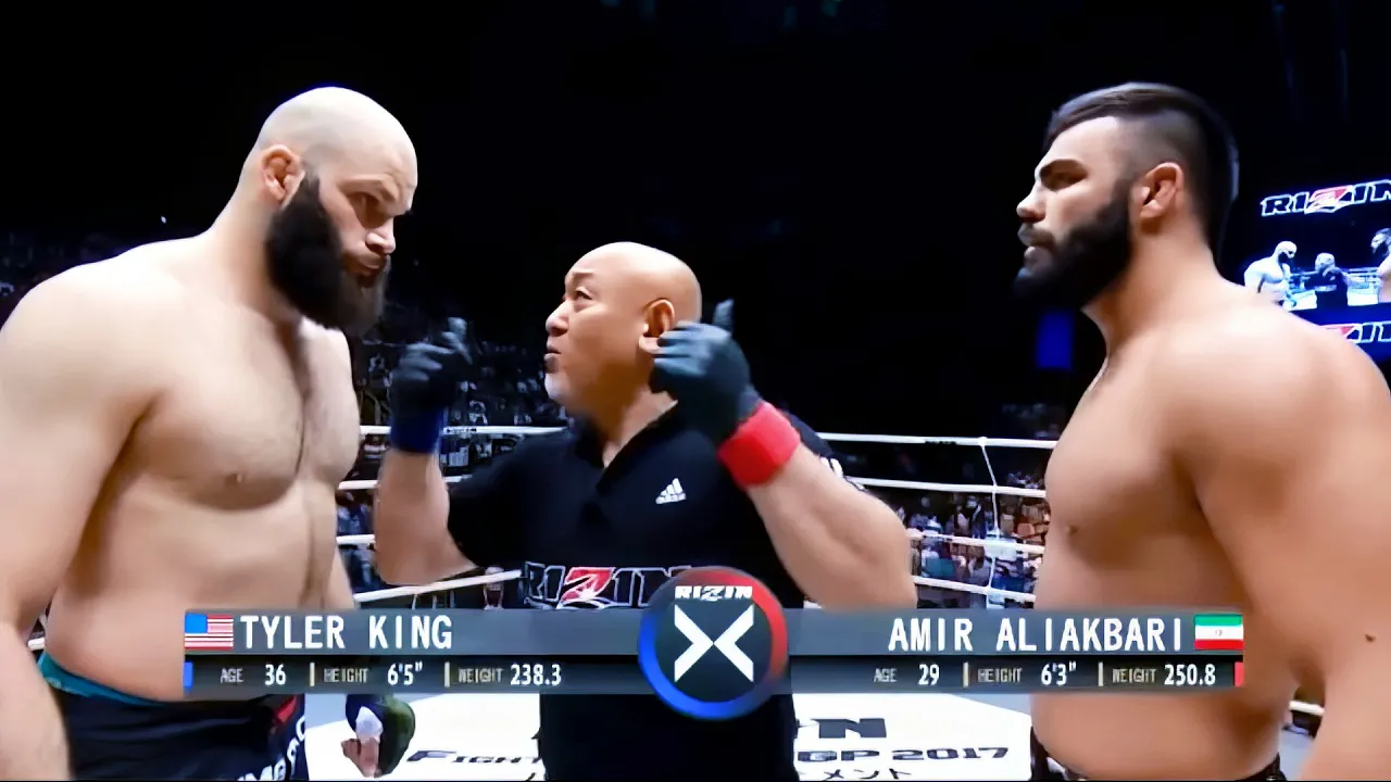 Tyler King (USA) vs Amir Aliakbari (Iran) | KNOCKOUT, MMA Fight HD background