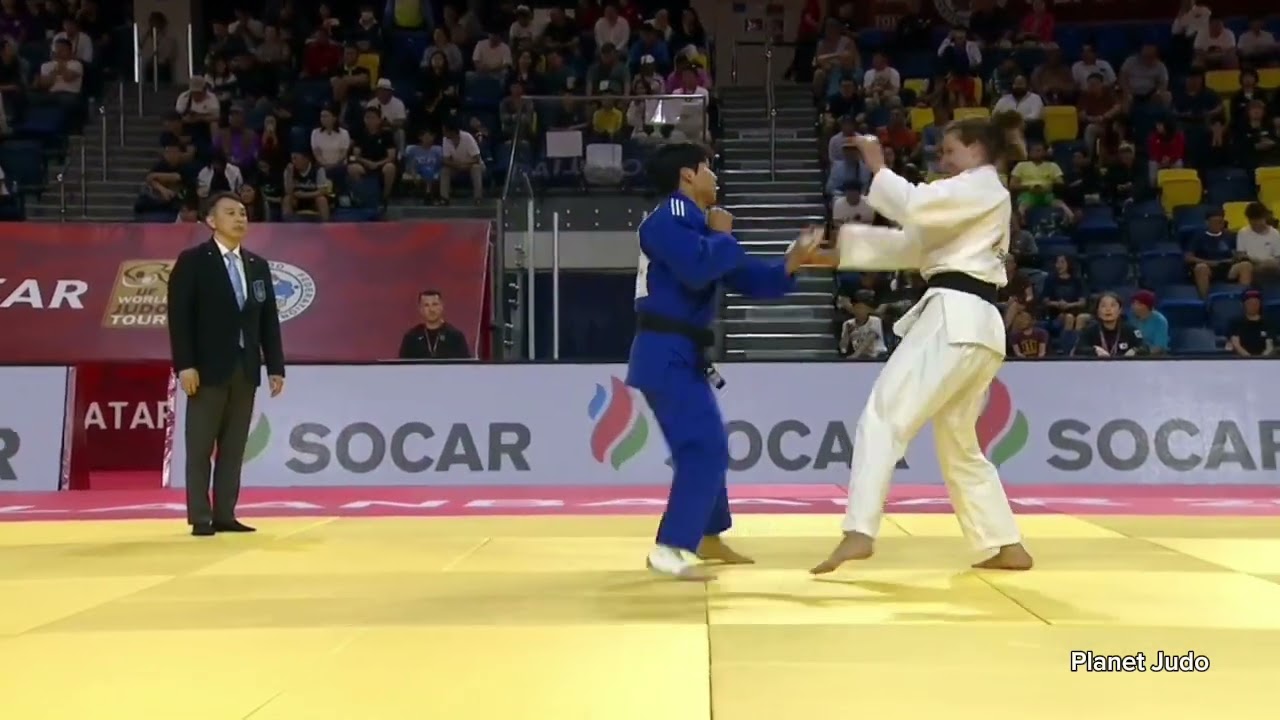 Anna-Maria WAGNER 🇩🇪 🆚️ Hyunji YOON 🇰🇷 | четвертьфинал /-78кг | Большой Шлем Улан-Батор 2023 