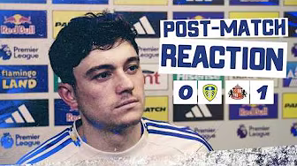 “We have to lift our heads” | Dan James | Leeds United 0-1 Sunderland