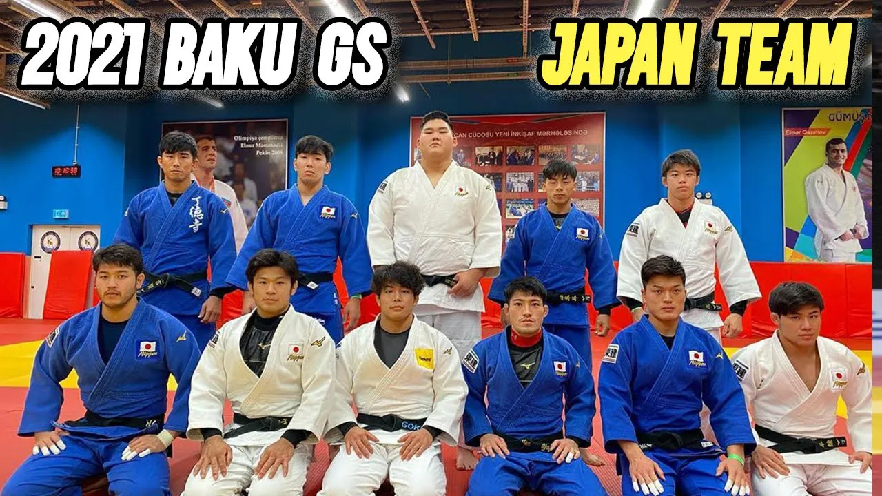 Judo Japan Team at Baku GS 2021 - 柔道バクに出る新世代の日本柔道