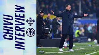 CHIVU: «UNA PARTITA DA 0-0, CI GIOCHEREMO TUTTO AL RITORNO» 🎙️ | INTERVIEWS 🖤💙