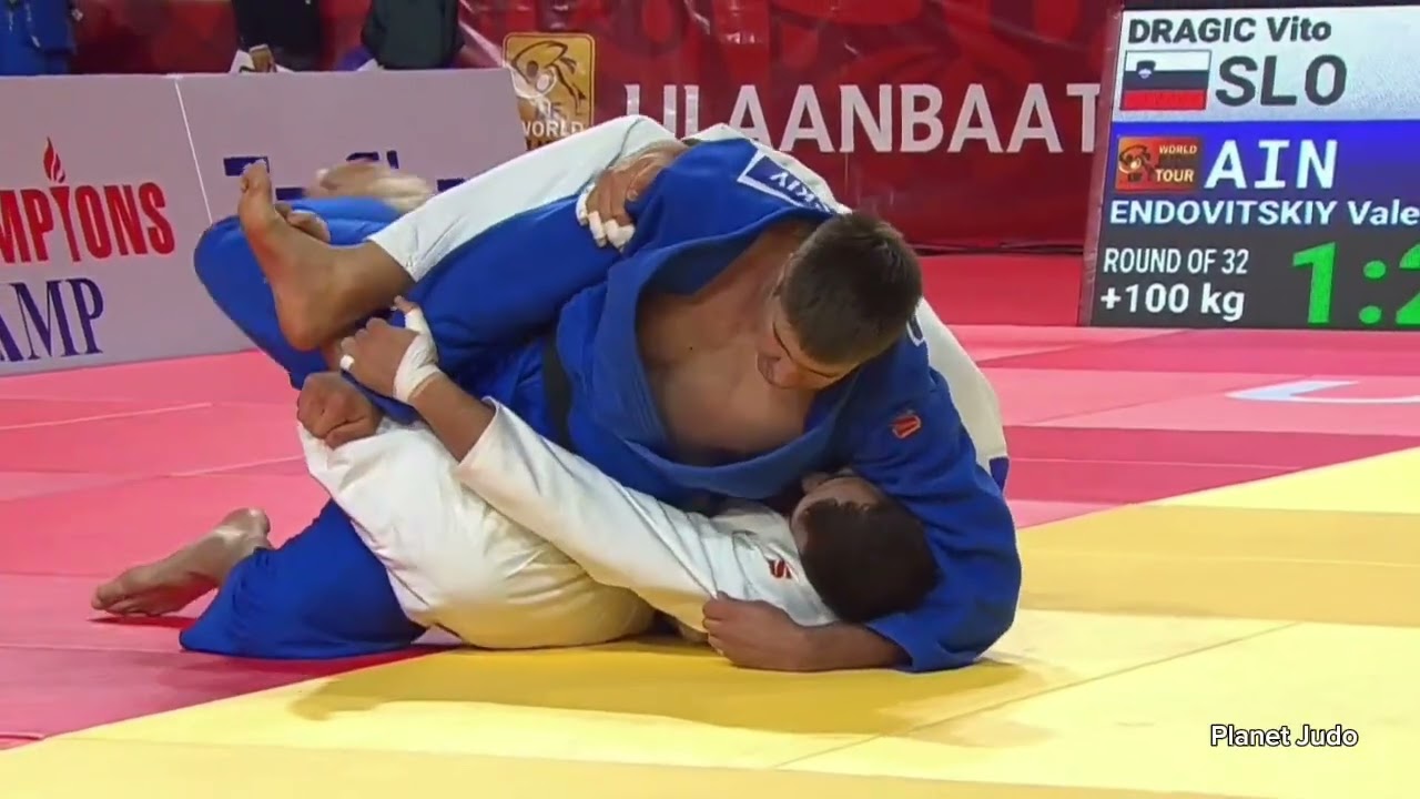 Vito DRAGIC 🇸🇮 🆚️ Valerii ENDOVITSKII 🇷🇺 | 1 раунд/+100кг | Большой Шлем Улан-Батор 2023 