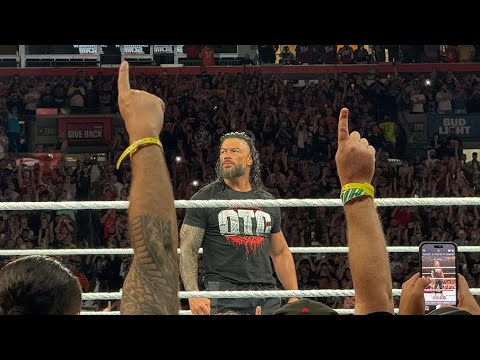 Roman Reigns is BACK! (Live Reactions)