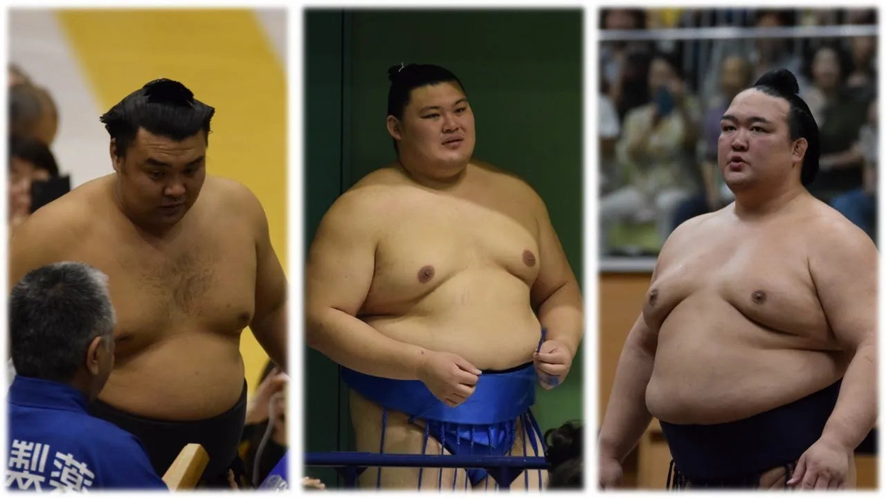 Kirishima buoyant; Coach Nishonoseki wrestles Onosato (Sumo News, Sep 2nd) background