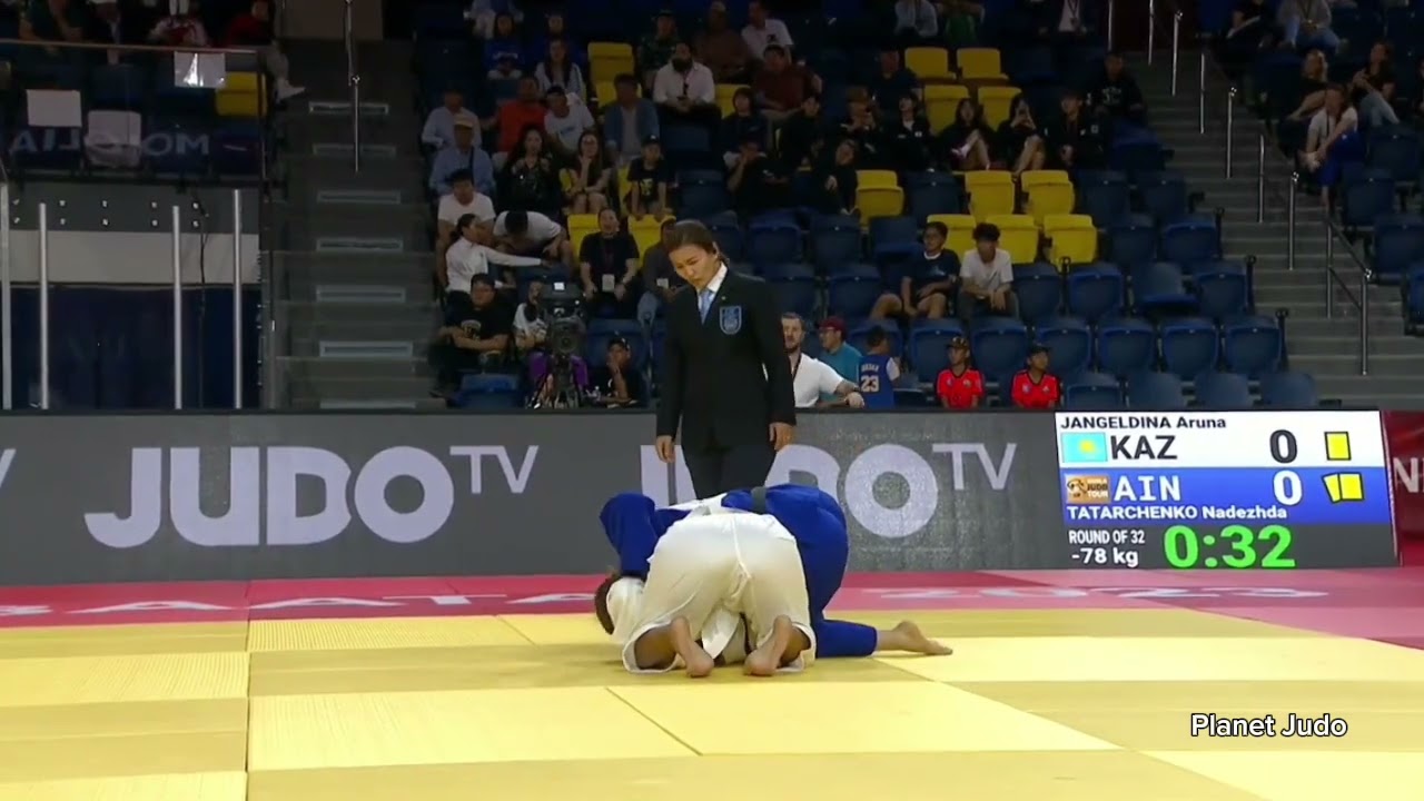 Aruna JANGELDINA 🇰🇿 🆚️ Nadezhda TATARCHENKO 🇷🇺 | 1 раунд/-78кг | Большой Шлем Улан-Батор 2023 