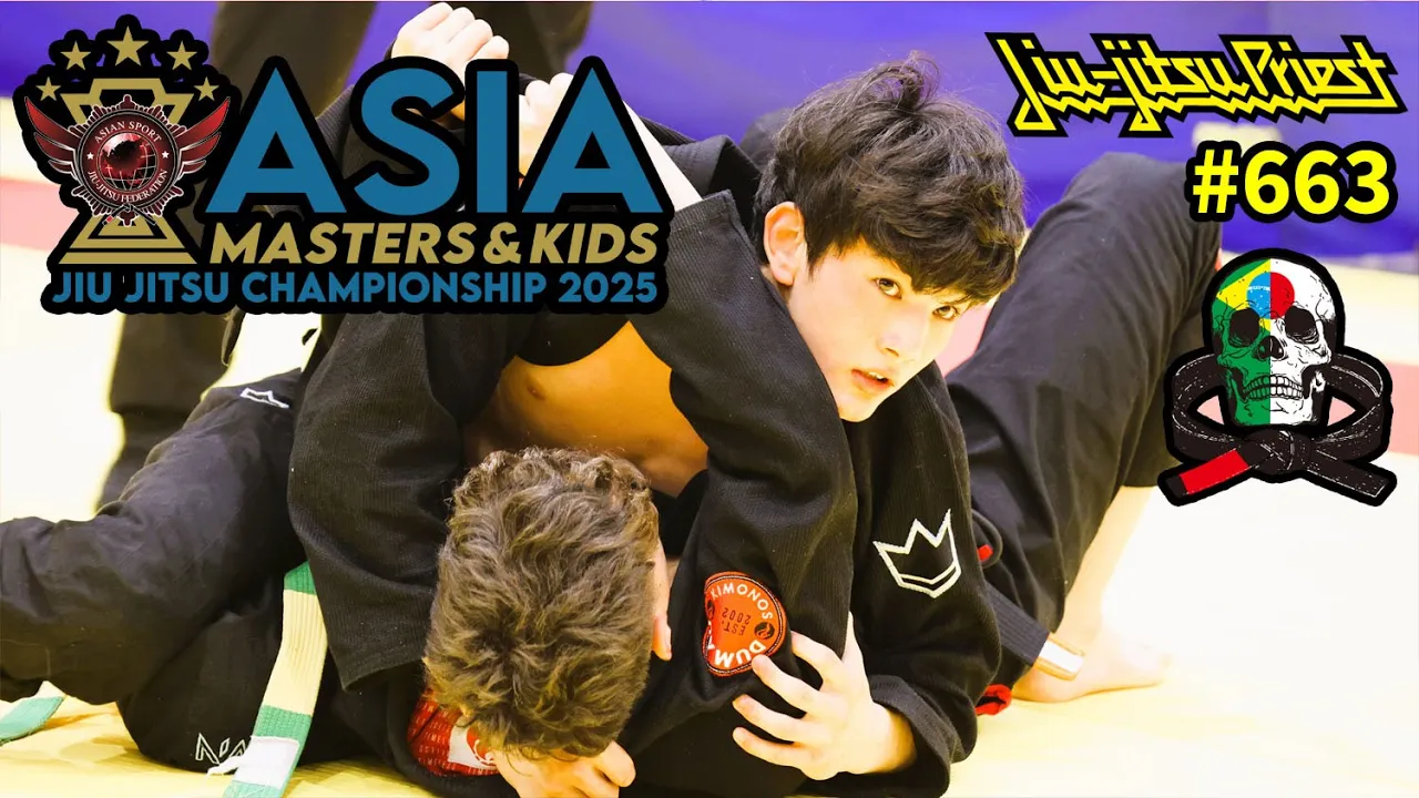 【柔術プリースト】# 663:ASJJF ASIA KIDS 2025 / Part.1【ブラジリアン柔術】Jiu Jitsu Priest background