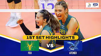 ATENEO vs. FEU | SET 1 HIGHLIGHTS | UAAP SEASON 88 WOMEN’S VOLLEYBALL | MARCH 4, 2026