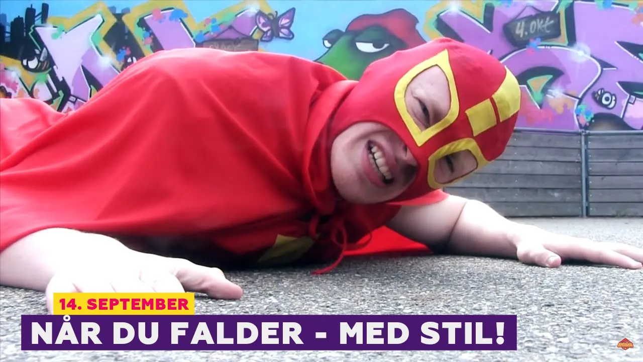 Når du falder - med stil!