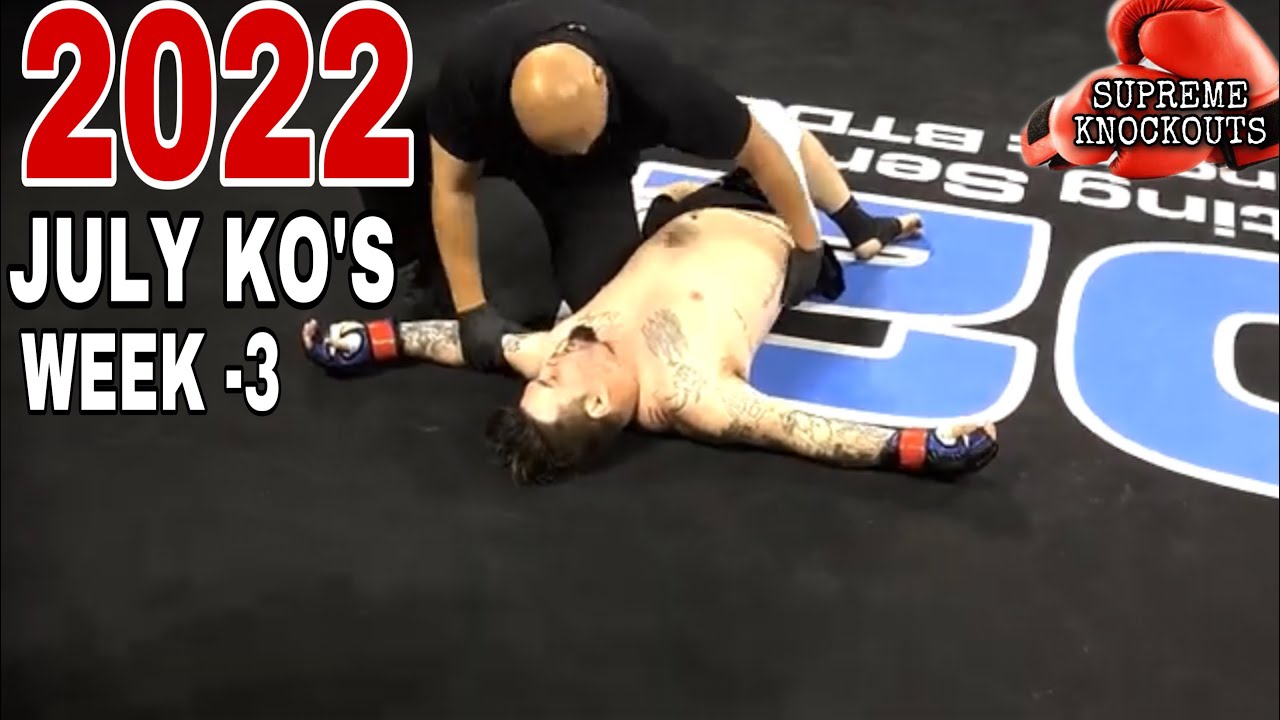 MMA & Boxing Knockouts I July 2022 Week 3 background