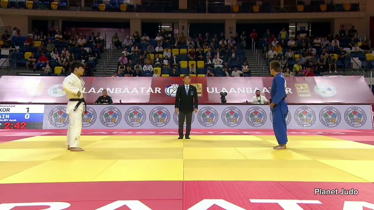 Heincheol KANG 🇰🇷 🆚️ Ayub KHAZHALIEV 🇷🇺 | 2 раунд /-73кг | Большой Шлем Улан-Батор 2023 
