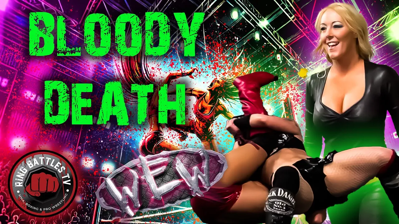💥 Bloody Death: Brutal Fights to the Finish | Women’s Extreme Wrestling 🔗 background