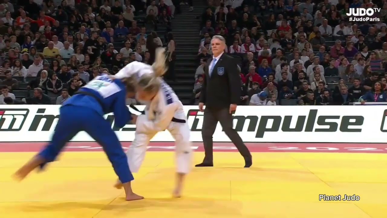 Distria KRASNIQI 🇽🇰 🆚️ Larissa PIMENTA 🇧🇷 | четвертьфинал/-52кг | Большой Шлем Париж 2026
