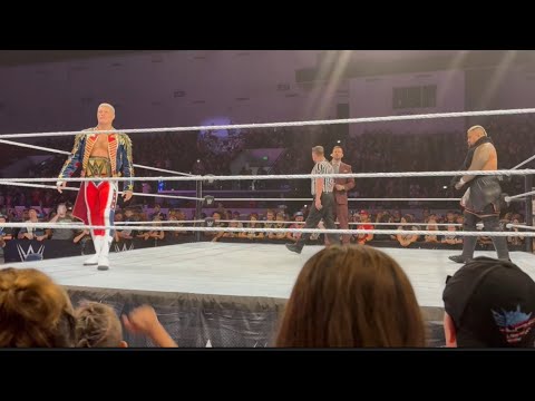 Cody Rhodes vs Solo Sikoa FULL MATCH - WWE Live background