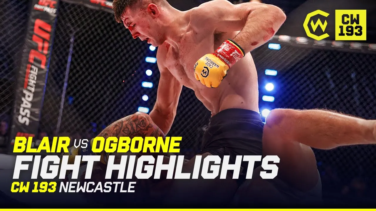 Fast Start in Newcastle! ⚡ | Grant Ogborne vs. Michael Blair | CW 193 Fight Highlights background