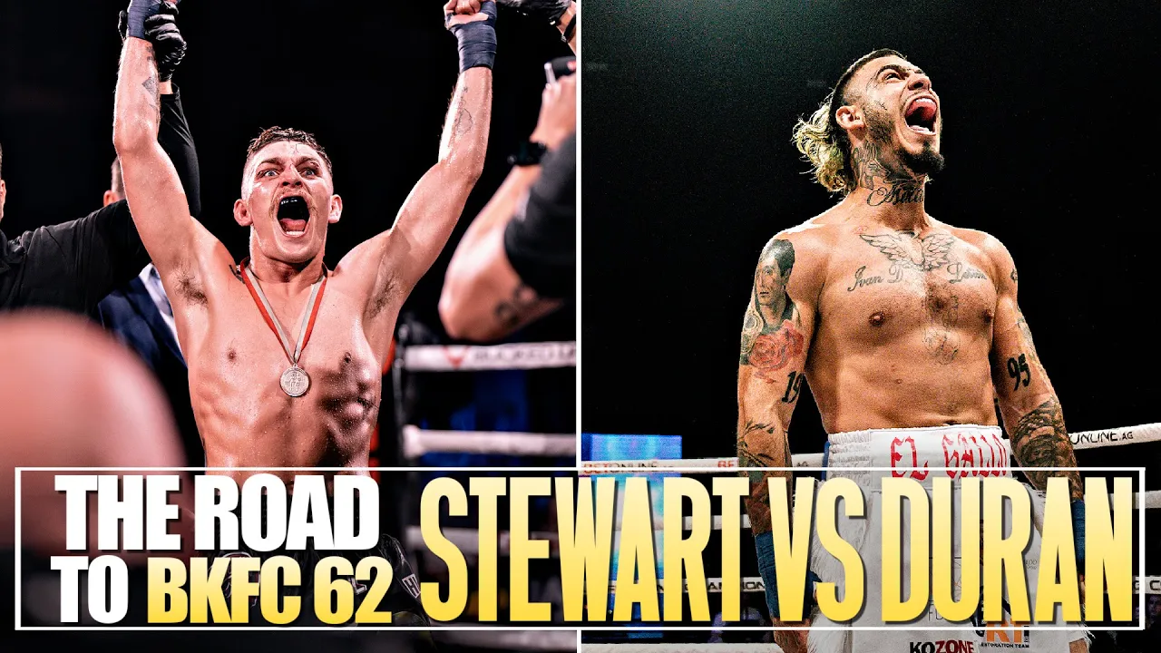 The Road to BKFC 62: Kai Stewart vs. Bryan Duran! background