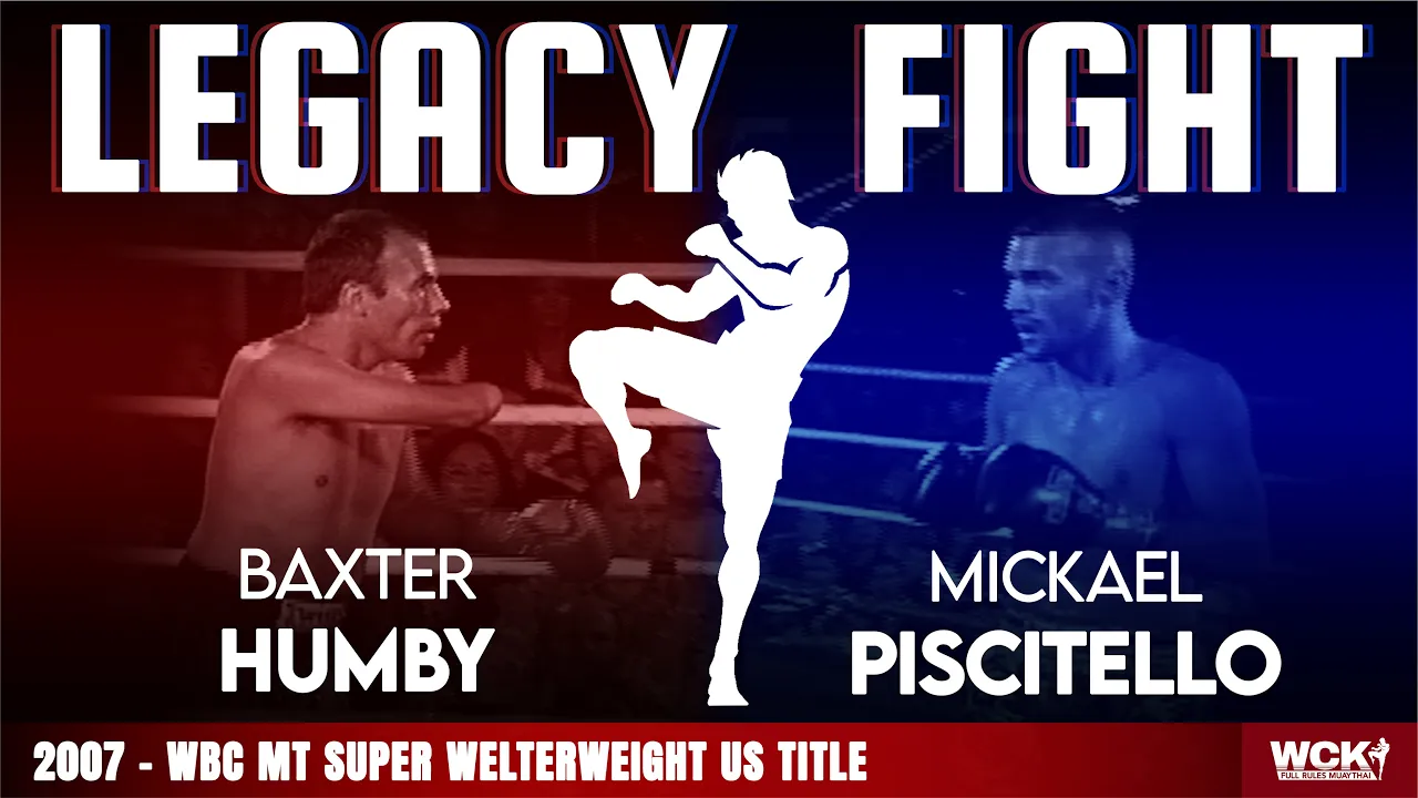 Mickael Piscitello vs Baxter Humby | WBC MT Super Welterweight US Title | WCK - Sept 8, 2007 background