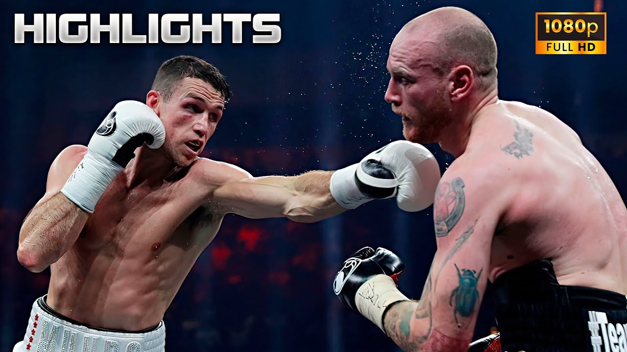 Callum Smith vs George Groves FULL FIGHT HIGHLIGHTS | BOXING FIGHT HD background