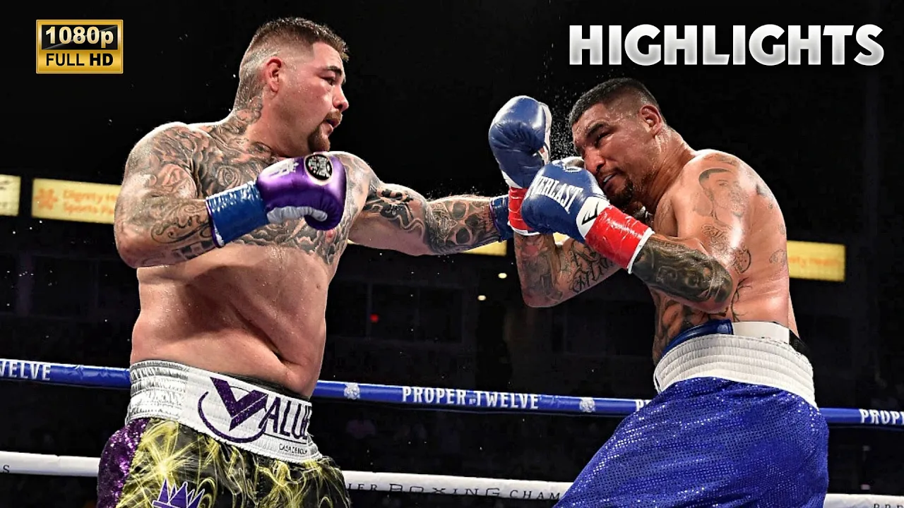 Andy Ruiz vs Сhris Arreola FULL FIGHT HIGHLIGHTS | BOXING FIGHT HD background