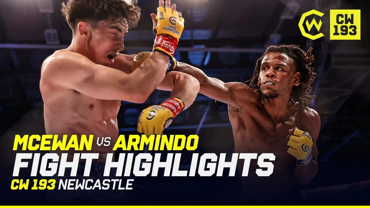£5K Bonus WON 💰 | Elton Armindo vs. Reece McEwan | CW 193 Fight Highlights