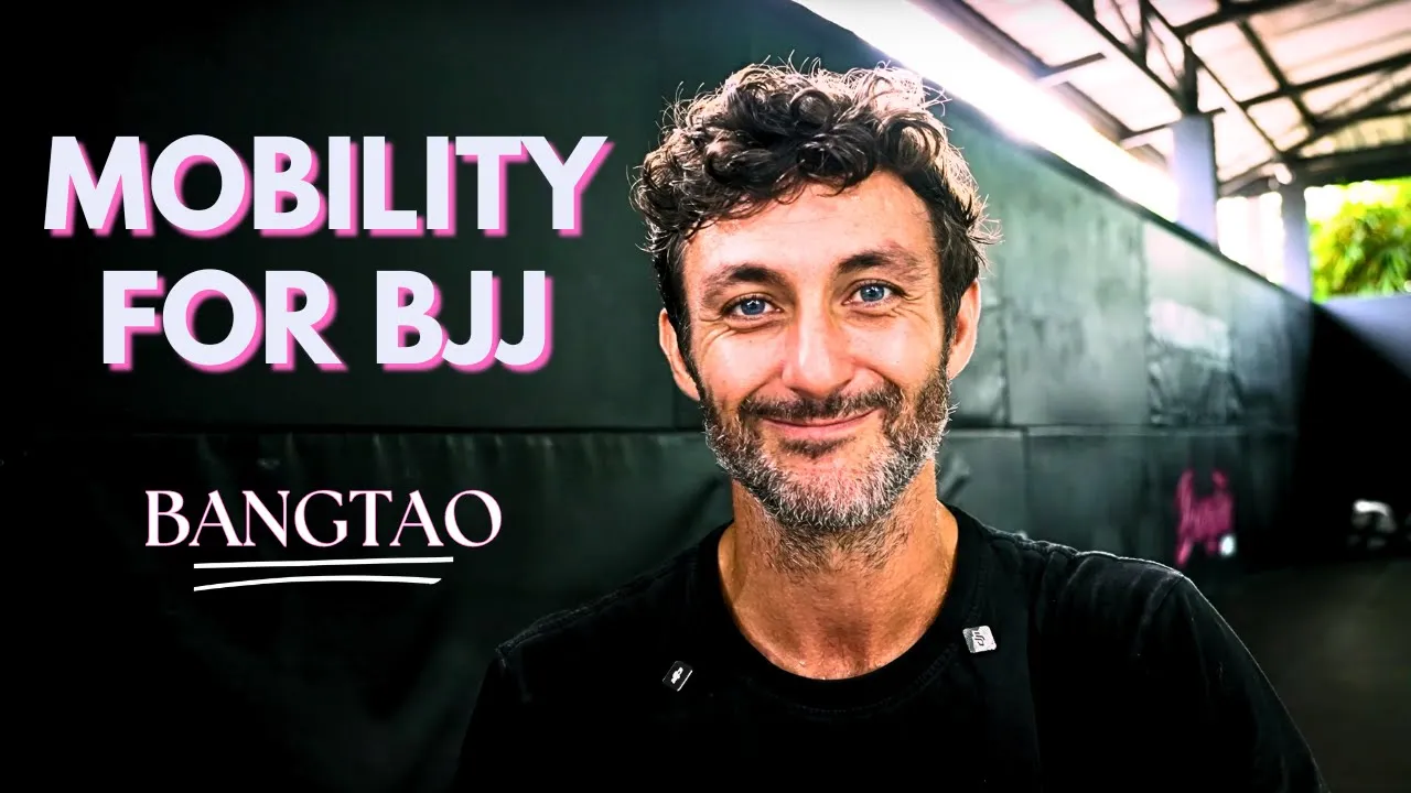BEST Warm up Mobility Exercises for BJJ Athletes | Coach Anwar | Bangtao Jiu Jitsu background