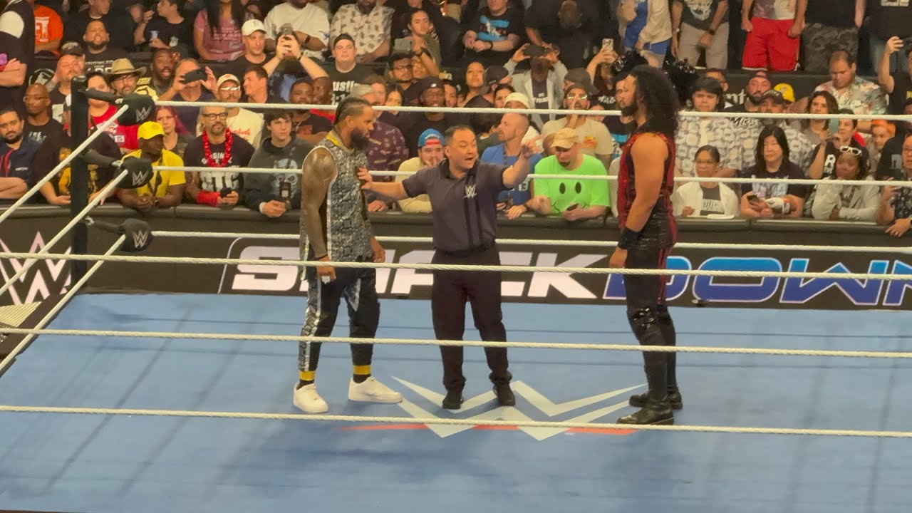 Jimmy Uso vs Talla Tonga Full Match - WWE Smackdown 8/1/2025 backdrop