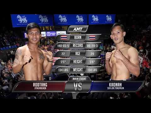 Rodtang vs. Kaonah Full Fight - Muay Thai Masterpiece background