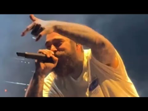 Post Malone Performs Losers During F1 Trillion Tour (Night 2)