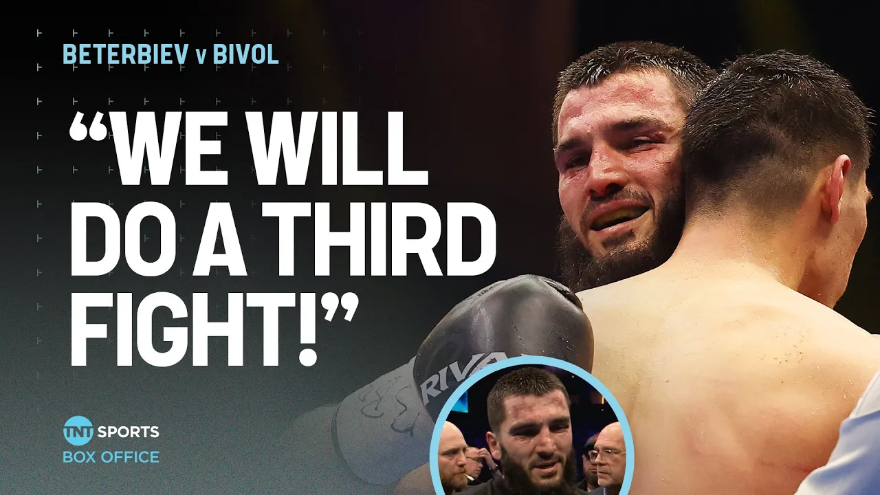 REACTION: Artur Beterbiev insists he DIDN'T want a second fight with Dmitry Bivol 👀 background