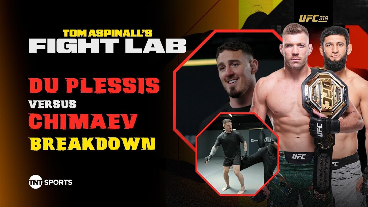 Tom Aspinall's Fight Lab 🥋 Du Plessis vs. Chimaev 🏆 BREAKDOWN 🔬 #UFC319 Preview background