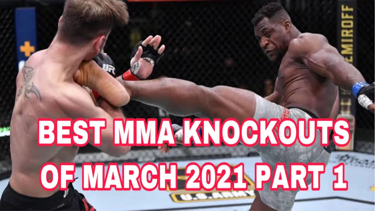 MMA's Best Knockouts of the March 2021 Part 1, HD backdrop
