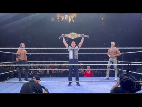 Aj Styles vs Cody Rhodes Full Match - WWE Live Event