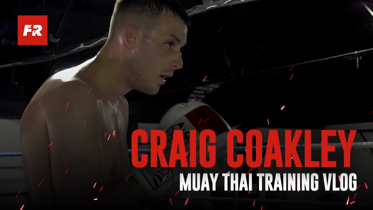 Craig Coakley Muay Thai Bag Work and Pad Work | Muay Thai Training Vlog | Fight Record