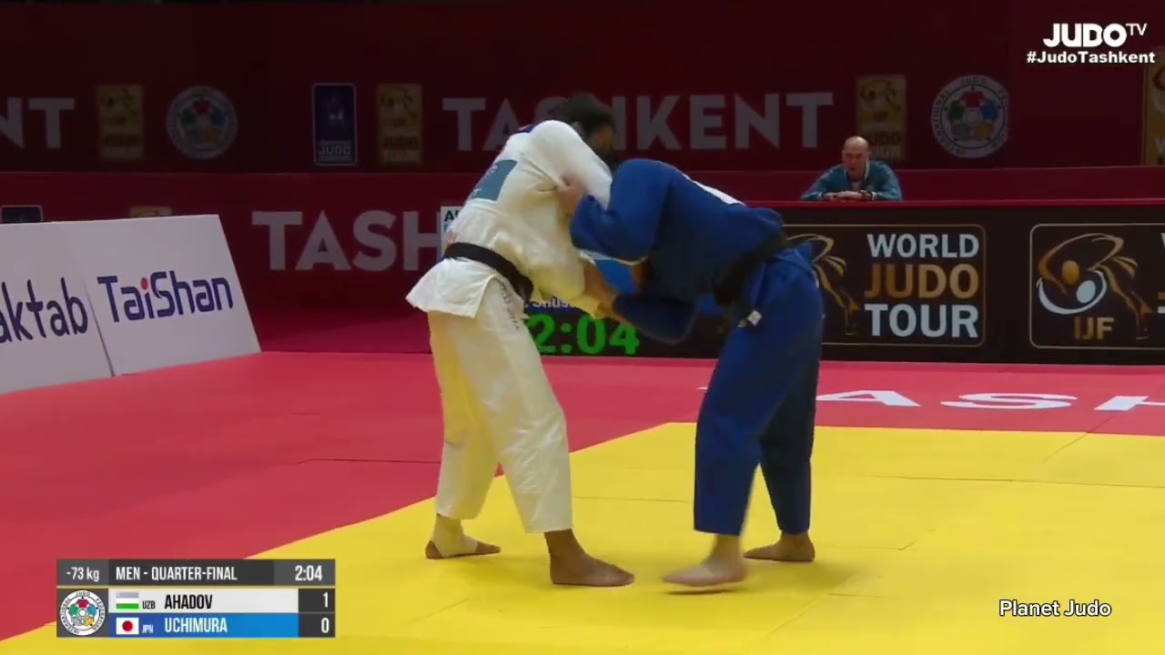 Shakhram AHADOV 🇺🇿 🆚️ Shusuke UCHIMURA 🇯🇵 | четвертьфинал /-73кг | Большой Шлем Ташкент 2026