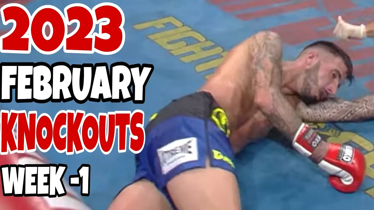 MMA & Boxing Knockouts I February 2023 Week 1