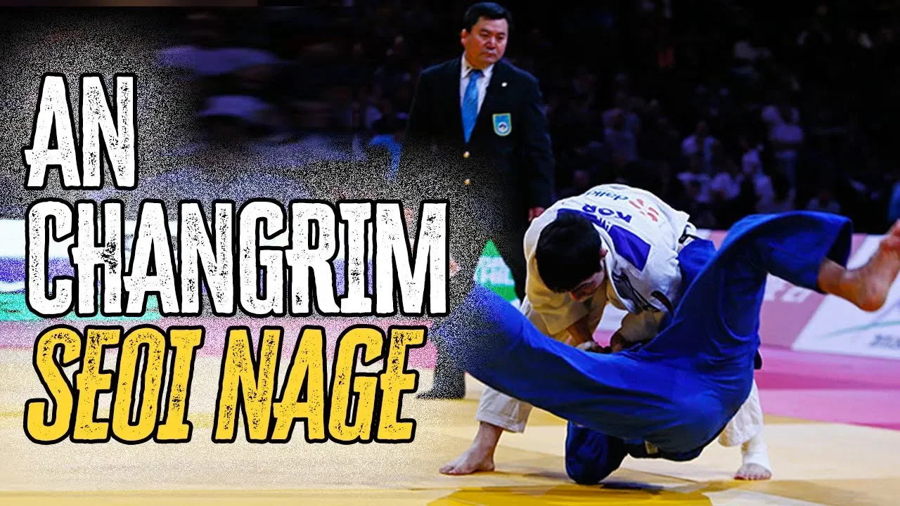 안창림 An Changrim Seoi Nage 背負い投げ background