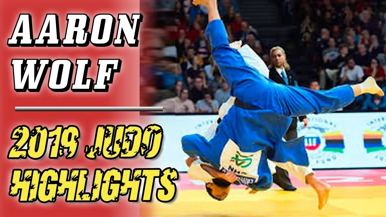 Aaron Wolf Judo 2019 Highlights - ウルフ アロン 柔道 2019 backdrop