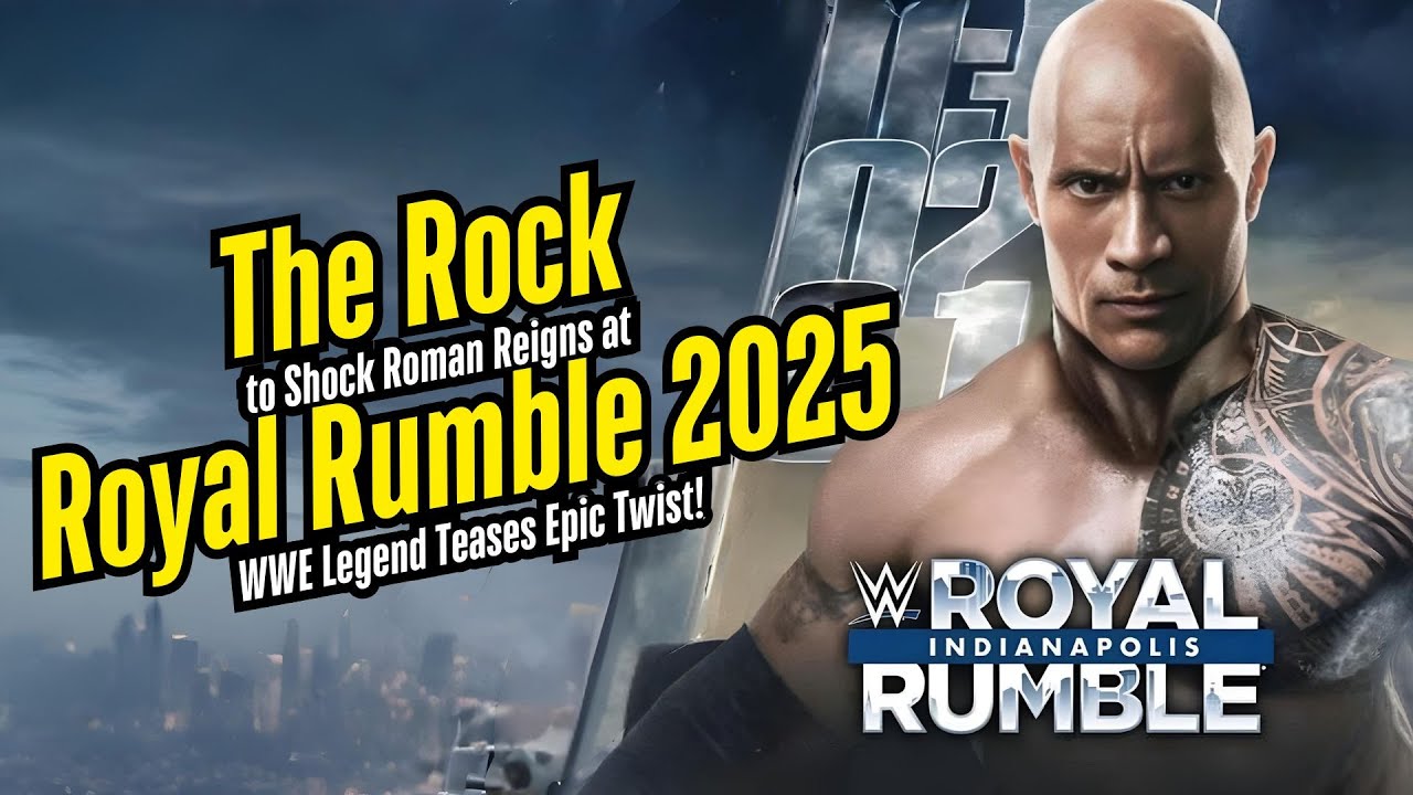 The Rock to Shock Roman Reigns at Royal Rumble 2025? WWE Legend Teases Epic Twist! background