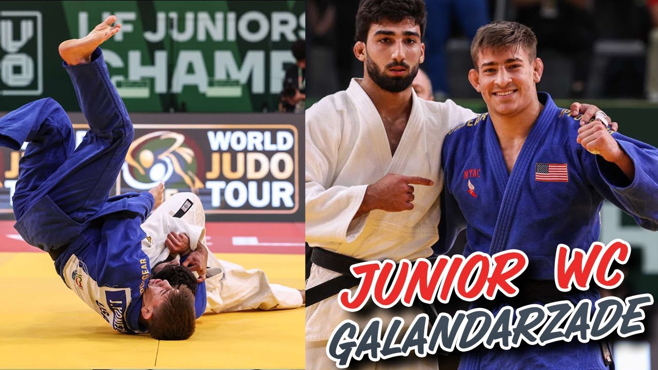 GALANDARZADE - Judo Junior World Champion -73 background