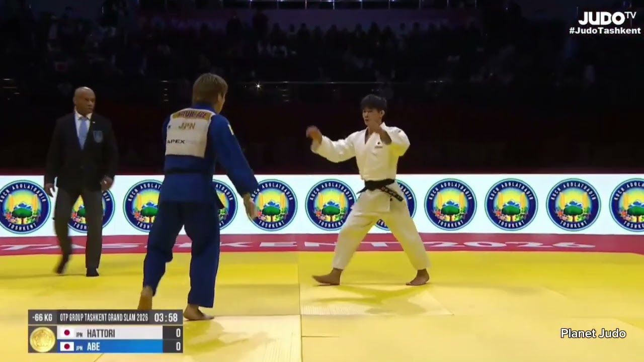 Shinsei HATTORI  🇯🇵 🆚️ Hifumi ABE 🇯🇵 | финал/-66кг | Большой Шлем Ташкент 2026