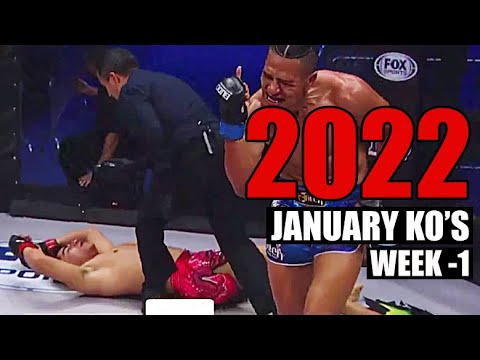 MMA & Boxing Knockouts I January 2022 Week 1 backdrop