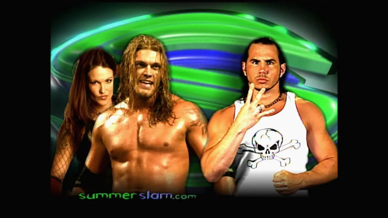 Story of Edge vs. Matt Hardy | SummerSlam 2005 background