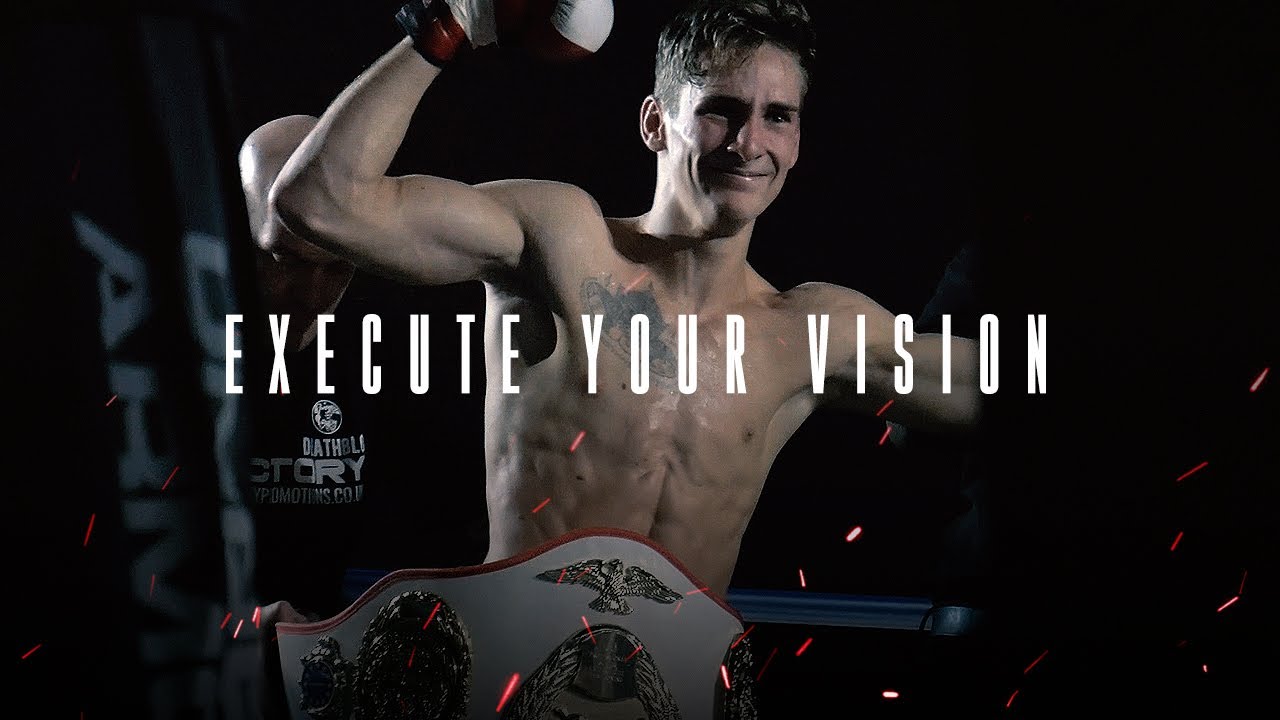 Execute Your Vision | Muay Thai Motivation | Fight Record Special background